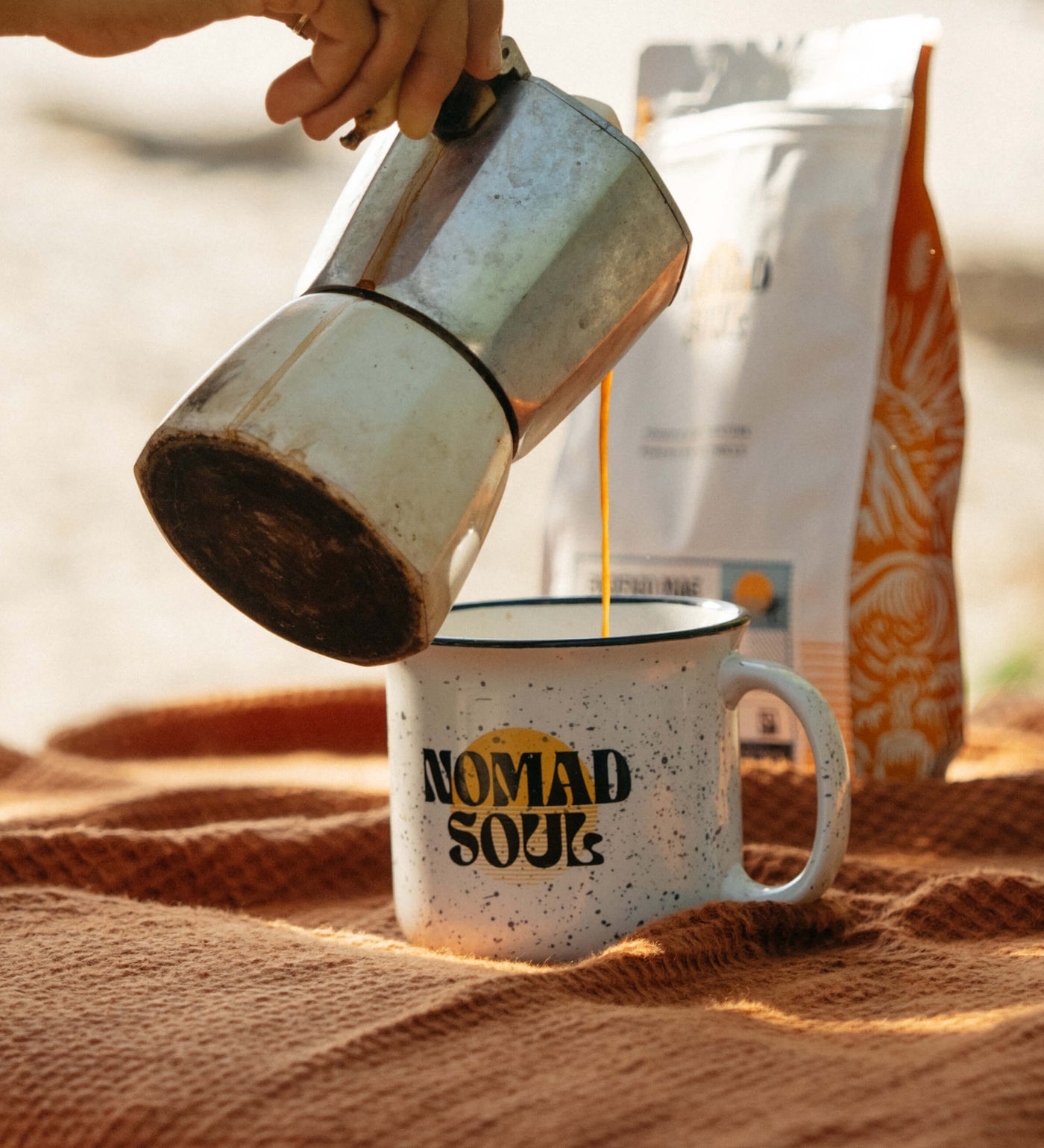 Classic Camping Coffee Mug - Nomad Soul Coffee Co.