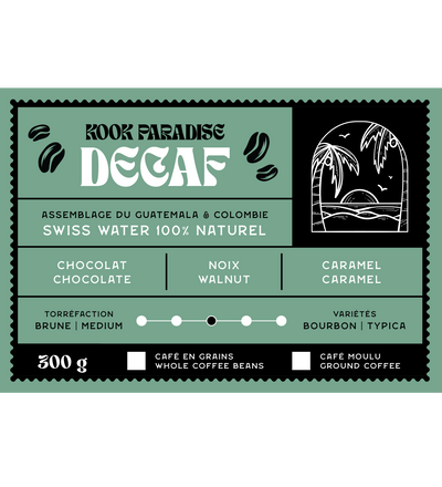 Decaf Swiss Water · Kooks Paradise - Nomad Soul Coffee Co.