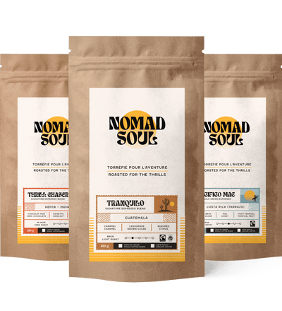 Boîte découverte - Trio dégustation - Nomad Soul Coffee Co.